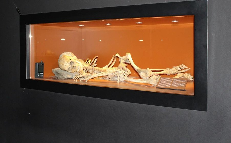 Esqueleto Epipaleolítico, Museo de Nerja