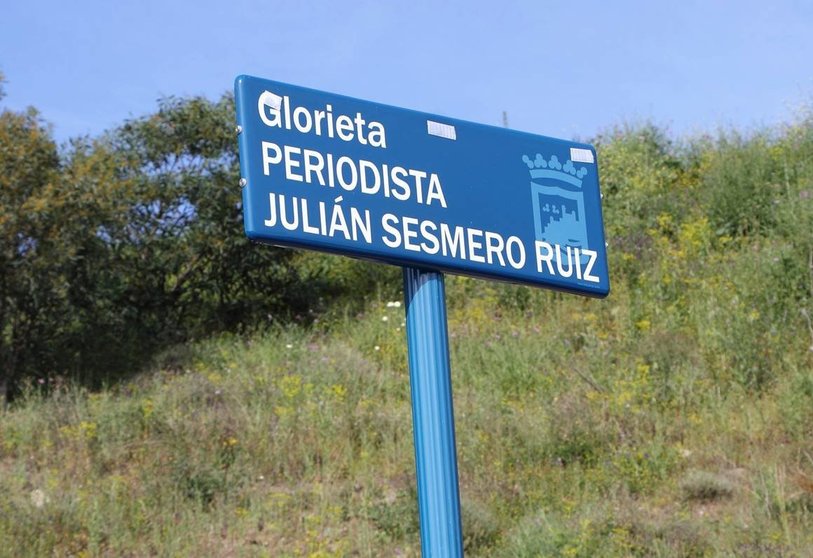 Inauguración Glorieta periodista Julián Sesmero Ruiz. Foto A. Doctor El Ágora (1)
