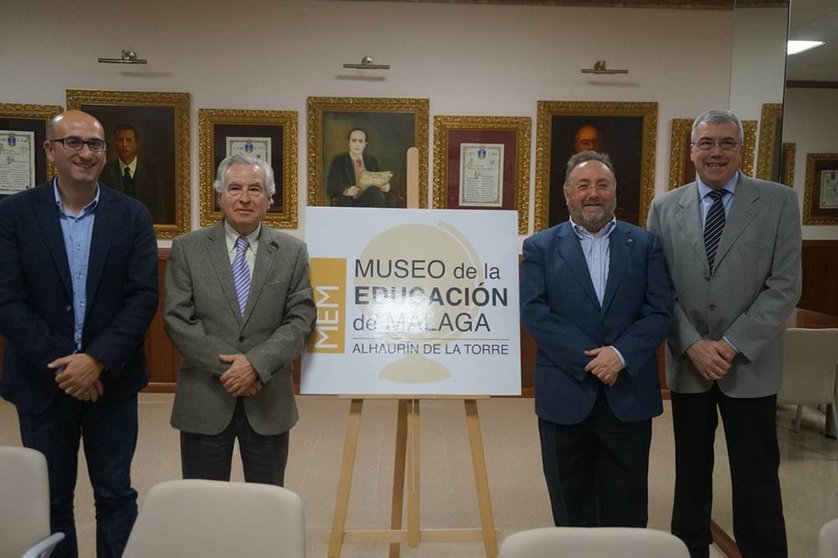 Manuel Lopez, Jesus Asensi, Joaquin Villanova y Jose Antonio Mañas. Archivo