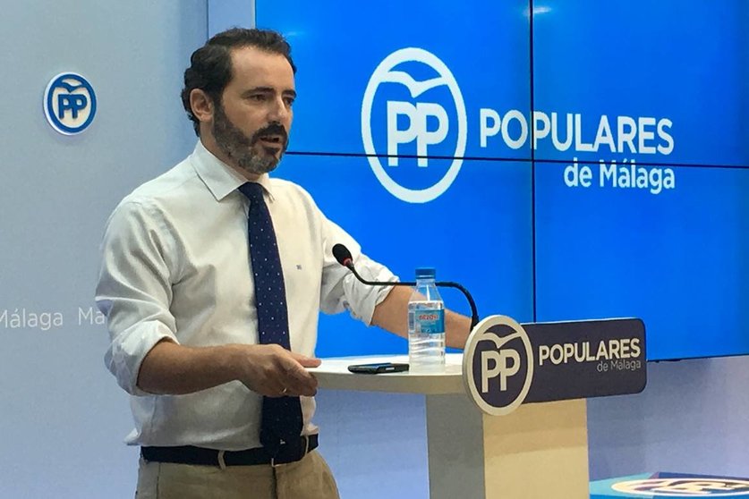 José Ramón Carmona, portavoz del Partido Popular de Málaga