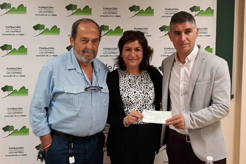 Entrega ayuda Alberto Hurtado, Fundación las Canteras