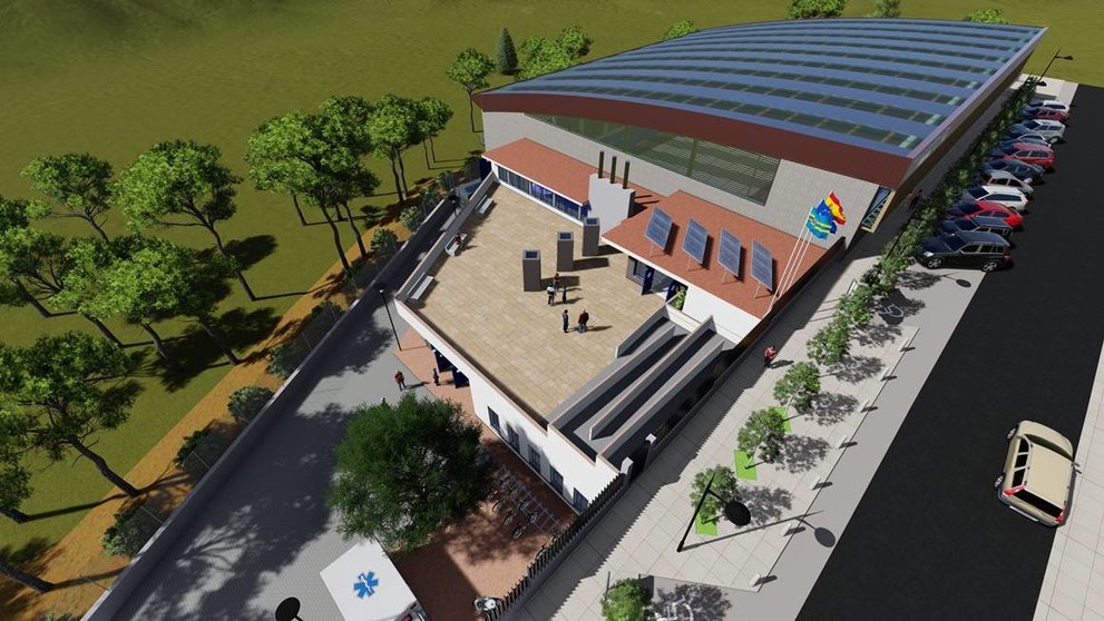 La Fundación Las Canteras construirá un pabellón polideportivo en Pinos de Alhaurín (1)