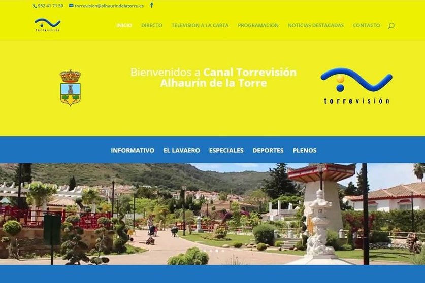 Caputra web Torrevisión
