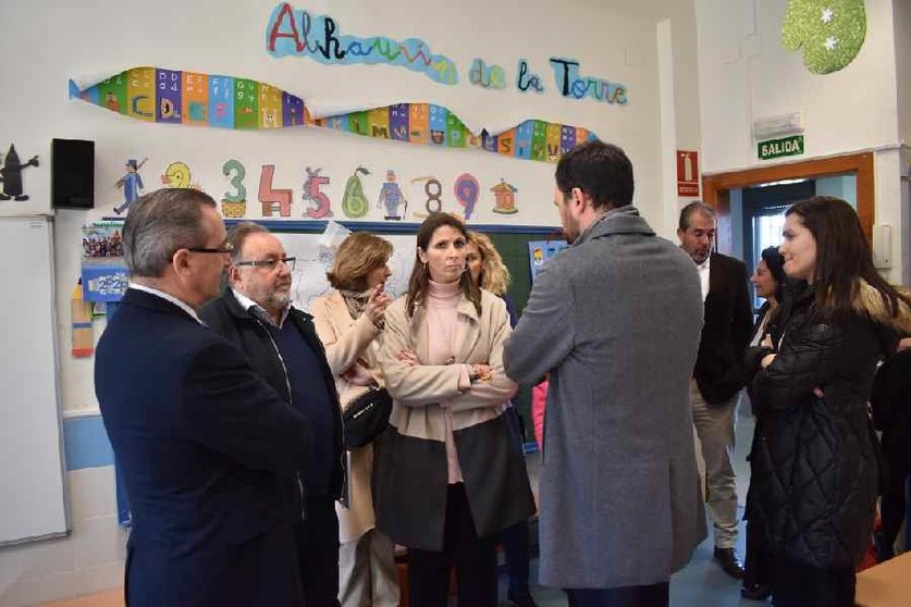 El equipo de la Delegación de Educación visita Alhaurín para estudiar mejoras y nuevos proyectos