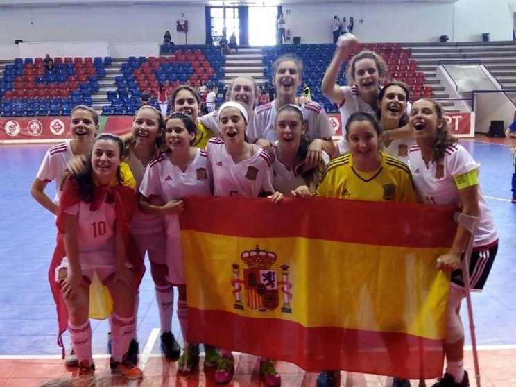 Eva González gana con España el Torneo Internacional Desarrollo UEFA Sub 17