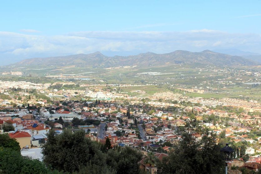 Vista Alhaurín de la Torre desde El Lagar