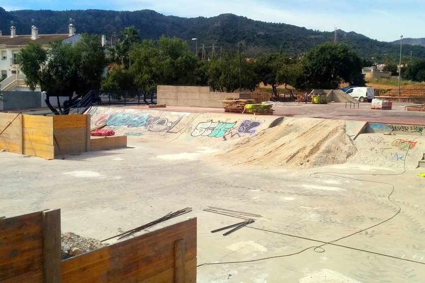 Obras 'skate park'
