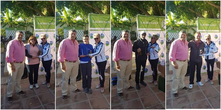 Ganadores del Torneo Día del Club de Lauro Golf