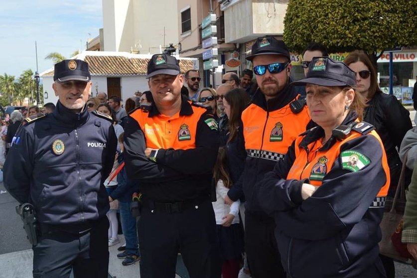 Policía Local y Protección Civil, Domingo de Resurreccion