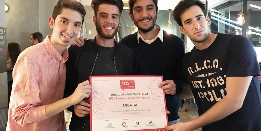 Un grupo de universitarios alhaurinos gana el concurso de emprendedores StayUP Málaga