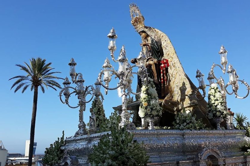 La Asociación Jesús Caído y Amargura participó en la procesión Magna de Ceuta