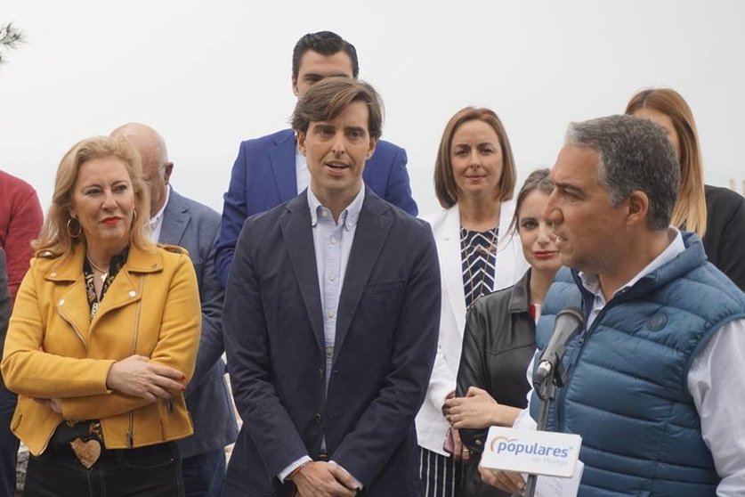 Elías Bendodo, Pablo Montesinos, Carolina España. Elecciones generales