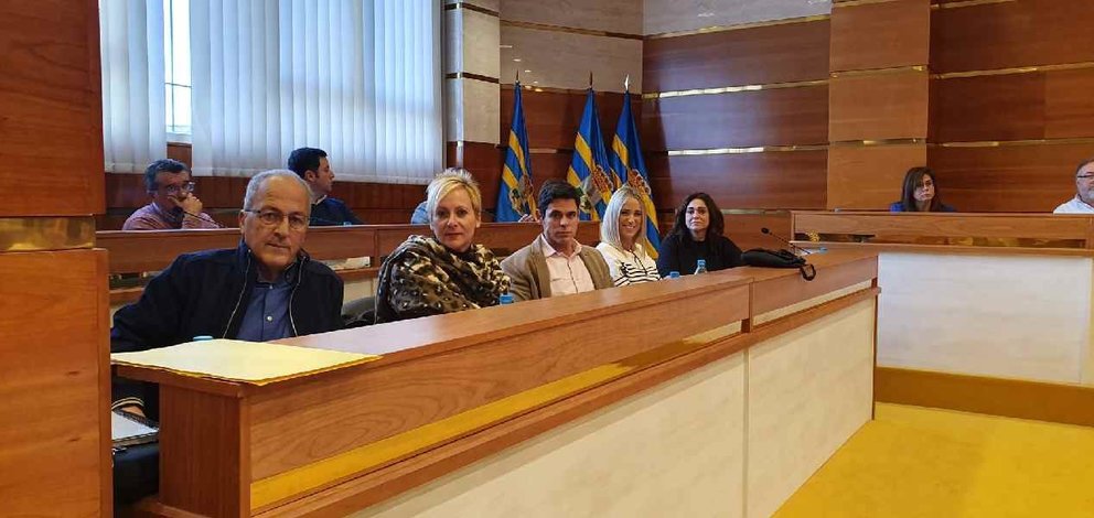 Grupo municipal PSOE, Alhaurín de la Torre. Pleno. Ayuntamiento. Patricia Alba. Micaela García.