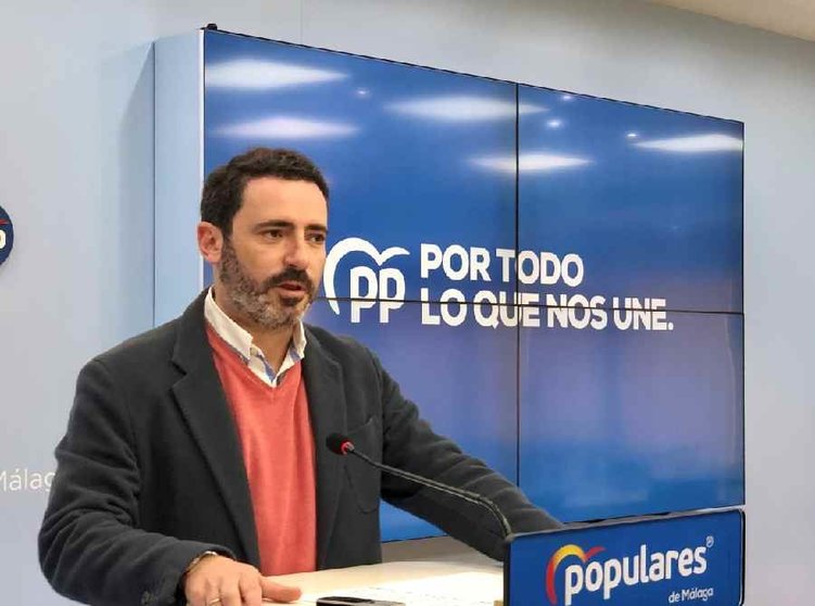 Coordinador general del Partido Popular de Málaga, José Ramón Carmona. Foto: PP