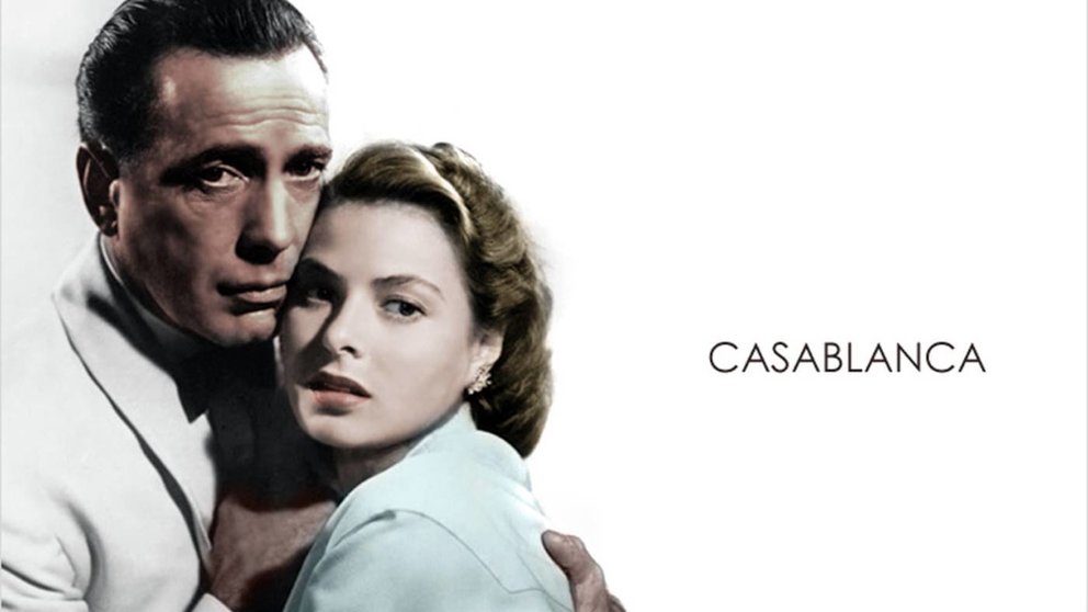 Humphrey Bogart e Ingrid Bergman, Casablanca