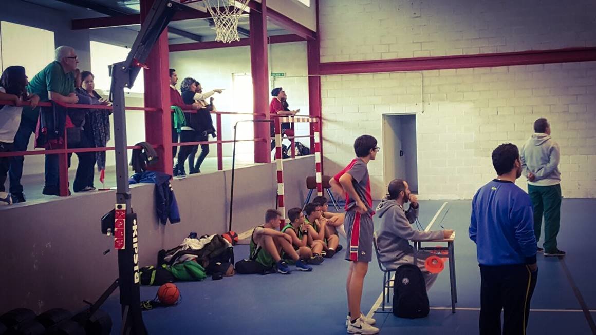 Competiciones de fútbol sala y basket de las Ligas Escolares. Foto Colegio El Pinar