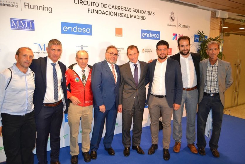 Presentación Carrera Real Madrid, con Emilio Butragueño