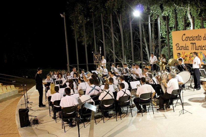 Concierto de verano de la Banda Municipal. Foto: A. Doctor / El Ágora | Archivo