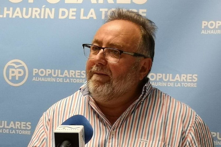 Joaquín Villanova, en rueda de prensa. Foto El Ágora